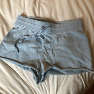 Aritzia Shorts Blue Terry Sweatfleece